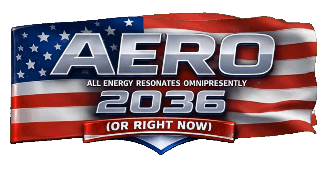 AERO 2036 — All Energy Resonates Omnipresently (OR RIGHT NOW)
